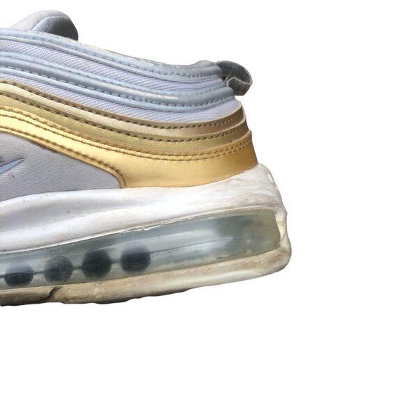 Rare 2018 Nike Air 97 Vast Grey Metallic Gold Size 9 - Picture 14 of 16